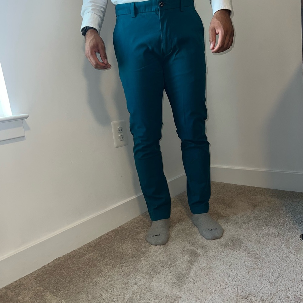 Banana Republic Blue Dress Pants Modern Tailored Fit